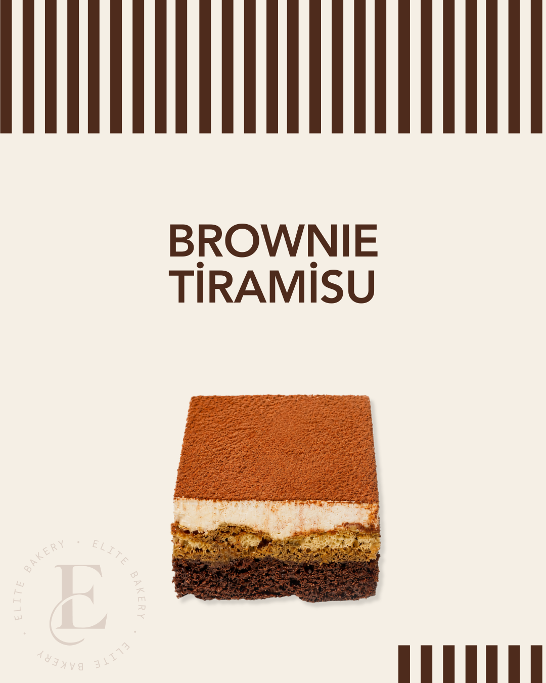 Brownie Tiramisu